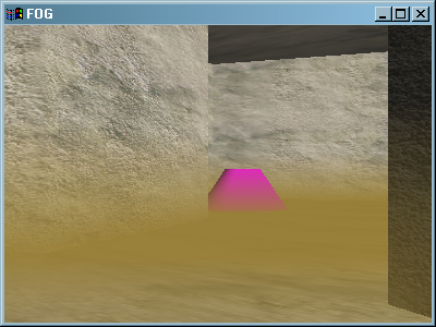 YZ based texture fog